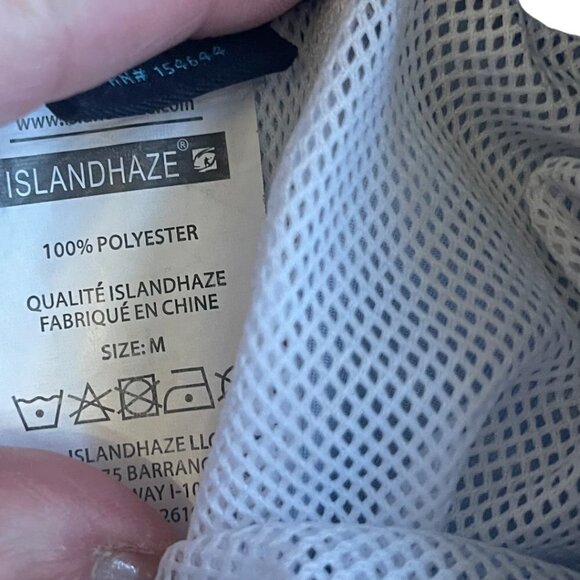 Island Haze Drawstring Swim Shorts Blue Sky Patterned Trunks Size Medium… - Picture 7 of 7